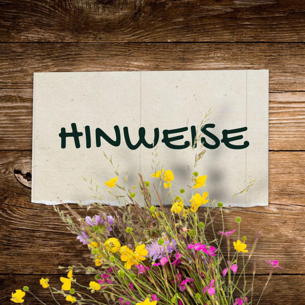Hinweise